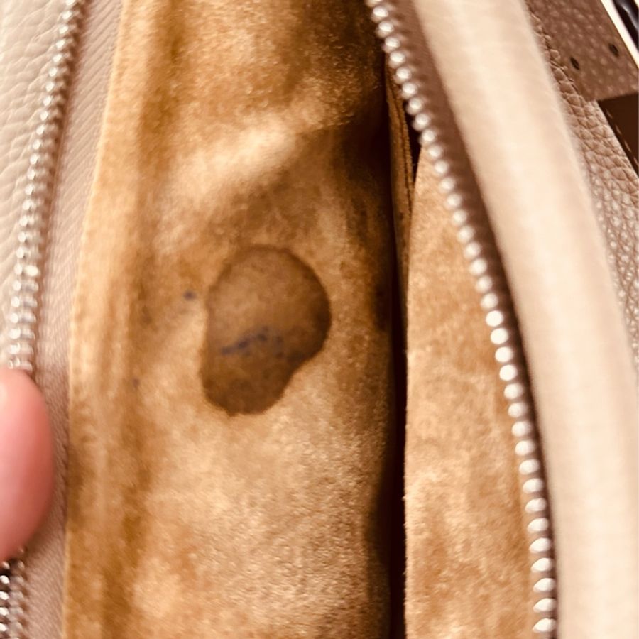 LOEWE 最受歡迎的咖啡奶沙色手提包 (也可自己買肩帶)肩背-8