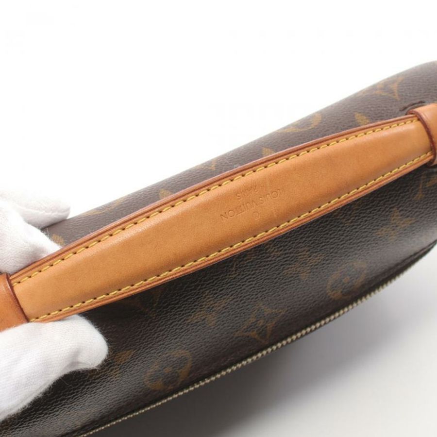 【日本直送】 LOUIS VUITTON LOUIS VUITTON 手提袋 梅蒂斯 MM 老花 手包 PVC 皮革 棕色 兩用款-5