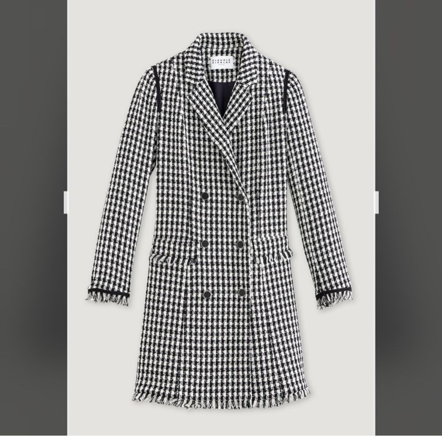 CLAUDIE PIERLOT 千鳥格 洋裝 外套-2