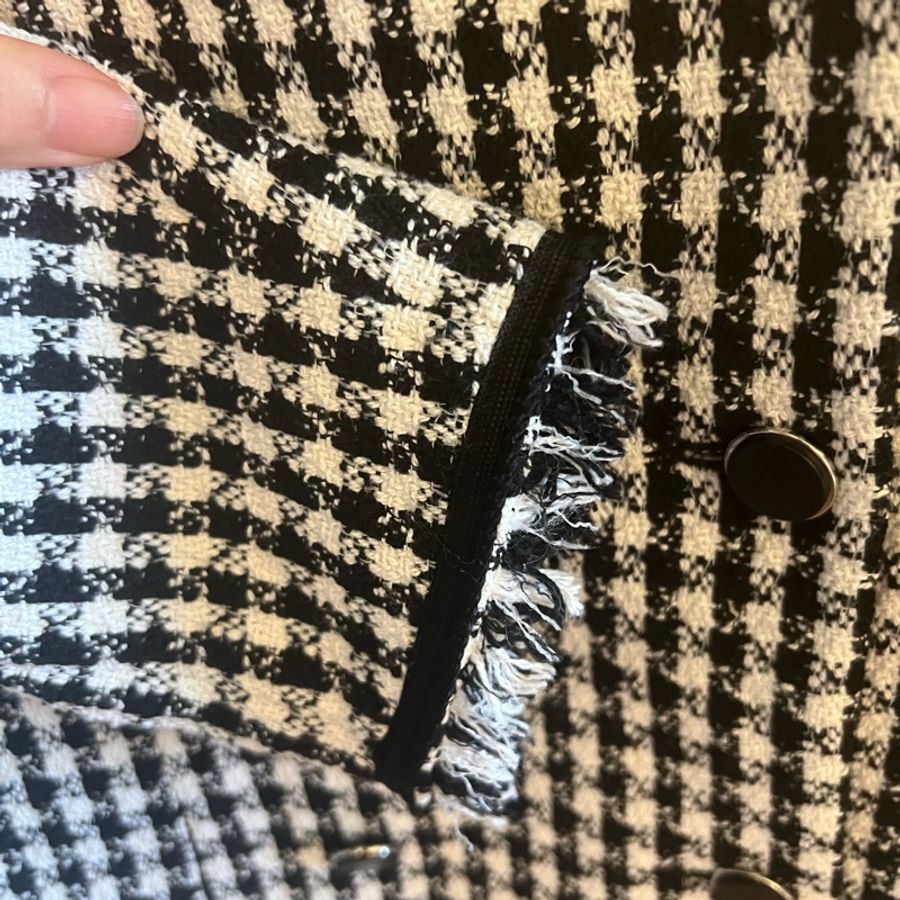 CLAUDIE PIERLOT 千鳥格 洋裝 外套-10