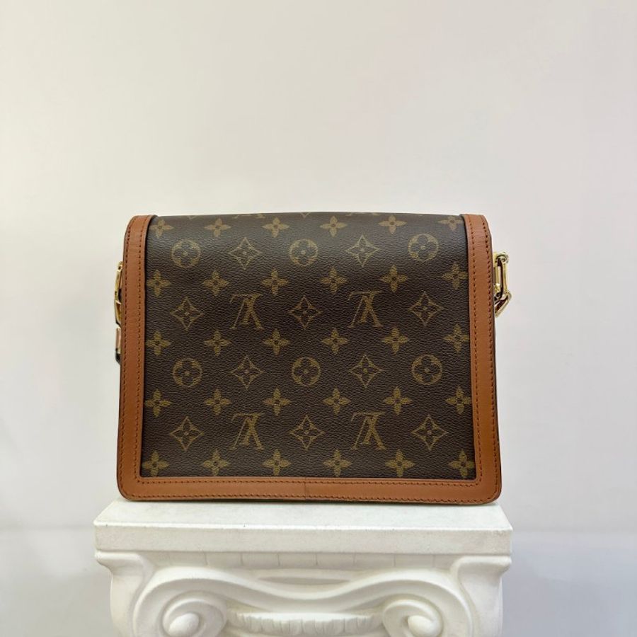 LV 老花拼色DAUPHINE MM-1