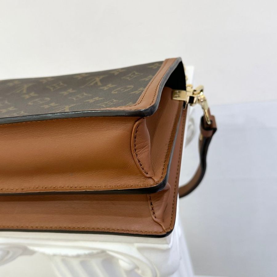 LV 老花拼色DAUPHINE MM-9
