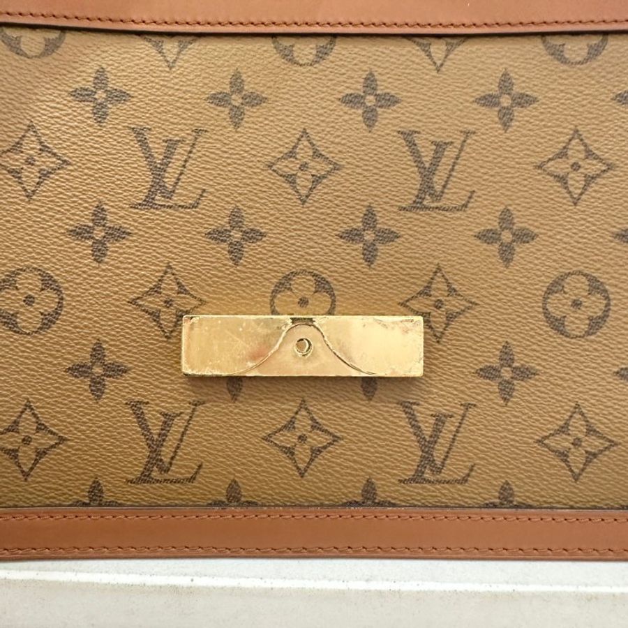 LV 老花拼色DAUPHINE MM-18