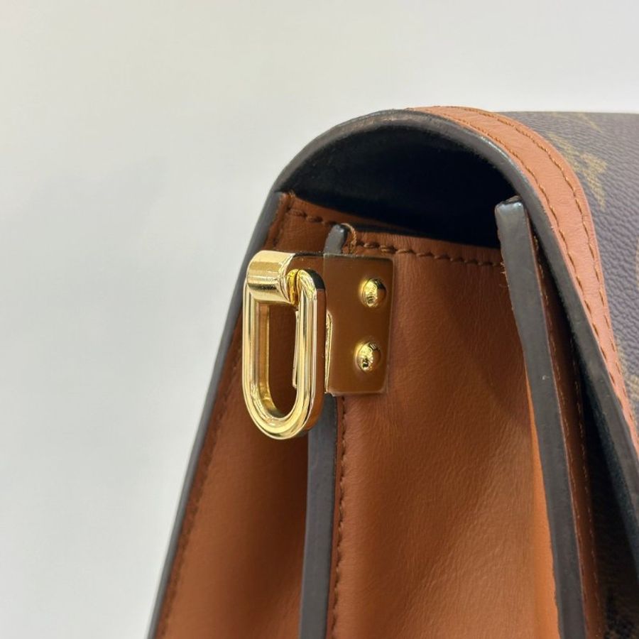 LV 老花拼色DAUPHINE MM-23