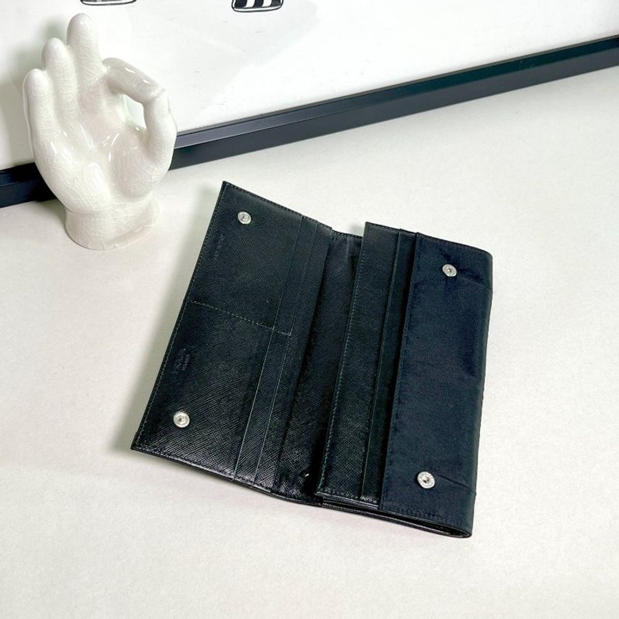 Prada long wallet 卡片套錢包長夾小手袋 原裝盒 送肩帶 中古-9