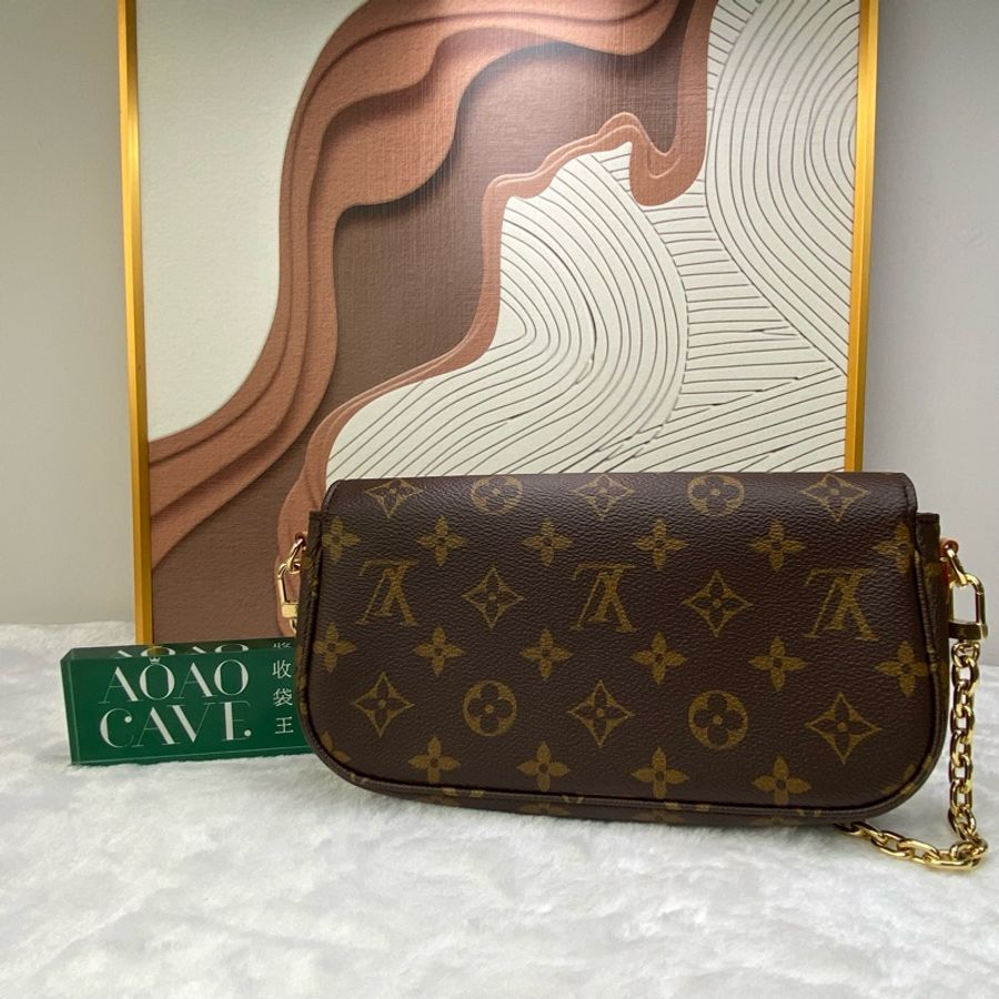 LV IVY 老花 WOC 鏈條 單肩斜肩包-2