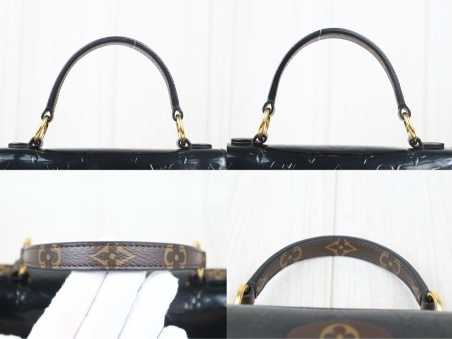 《初》 LV 老花拼皮手提肩背包/曼哈頓-3
