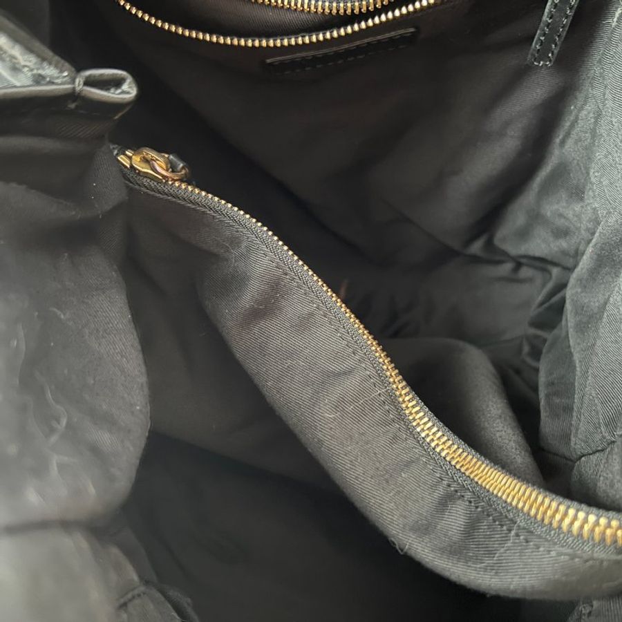 Givenchy Studded New Sacca 金色鉚釘側斜背包手提袋 日本中古二手-7