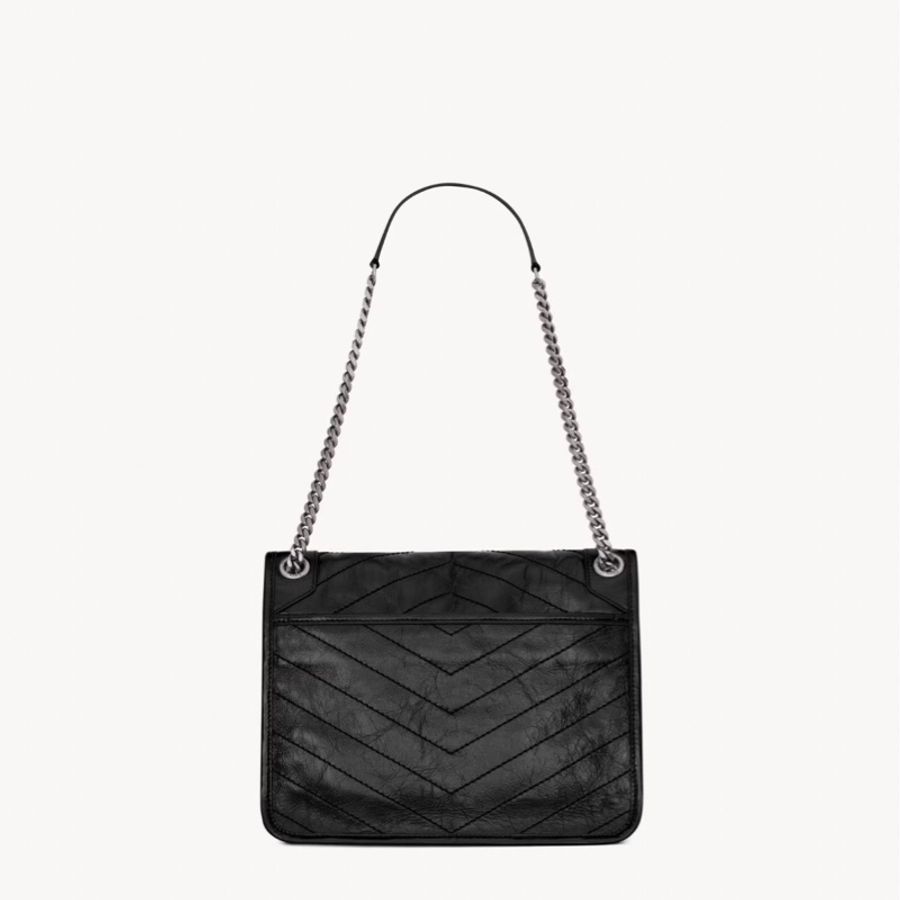 實拍❗️YSL Niki 中號 經典款 最實用 尺寸 百搭 質感-3