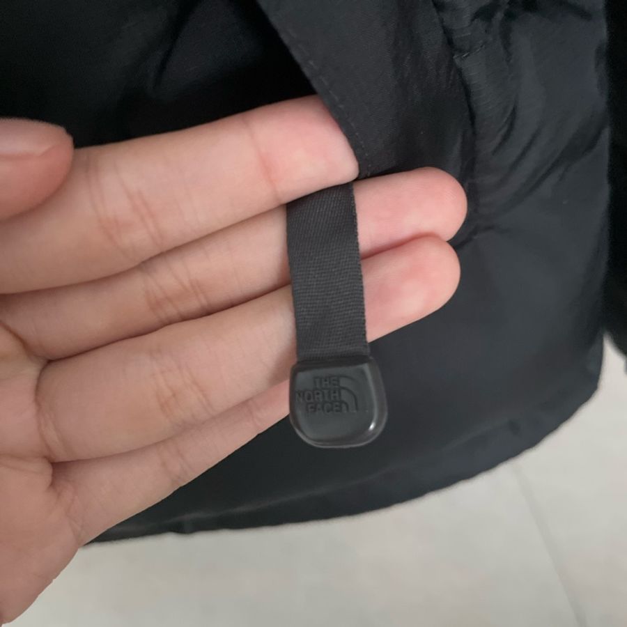 the north face 700羽絨外套黑色s號-11