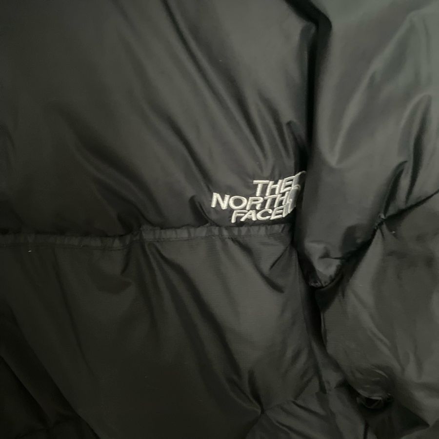 the north face 700羽絨外套黑色s號-12