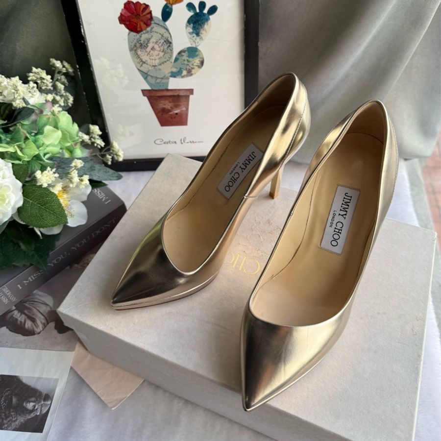 Jimmy Choo RUDY MIM婚鞋(香檳金)-0
