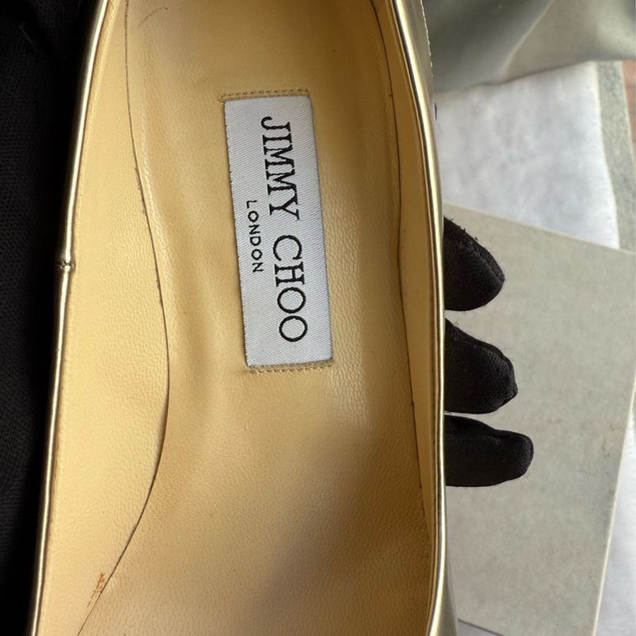 Jimmy Choo RUDY MIM婚鞋(香檳金)-11