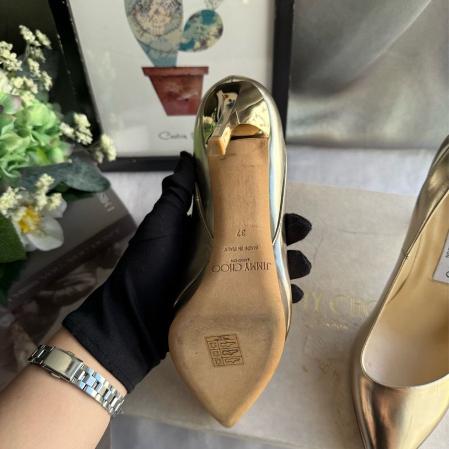 Jimmy Choo RUDY MIM婚鞋(香檳金)-15