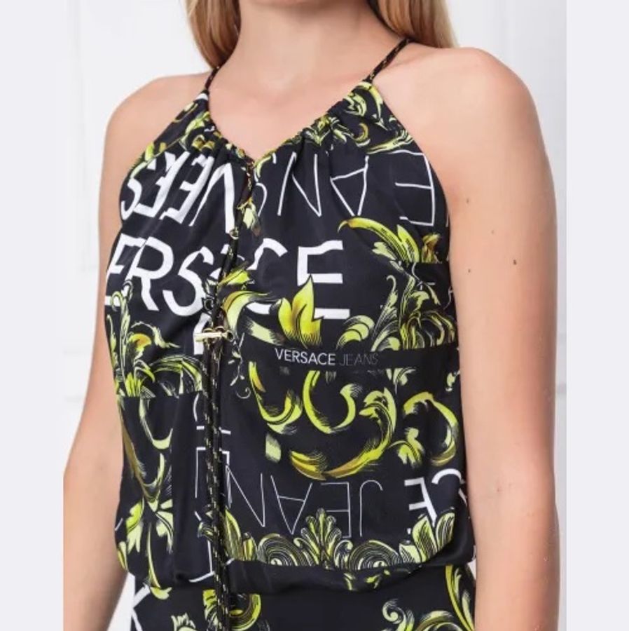 VERSACE JEANS Sukienka  長洋裝 細肩帶洋裝 洋裝 裙裝-0