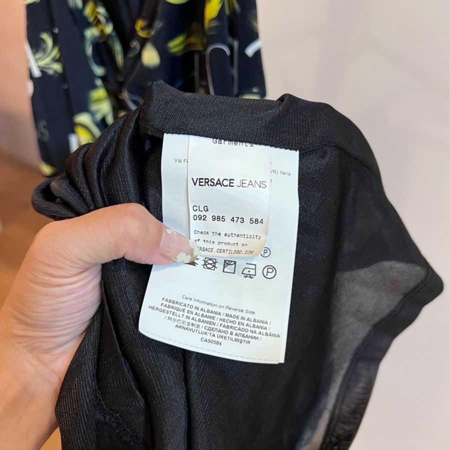 VERSACE JEANS Sukienka  長洋裝 細肩帶洋裝 洋裝 裙裝-9