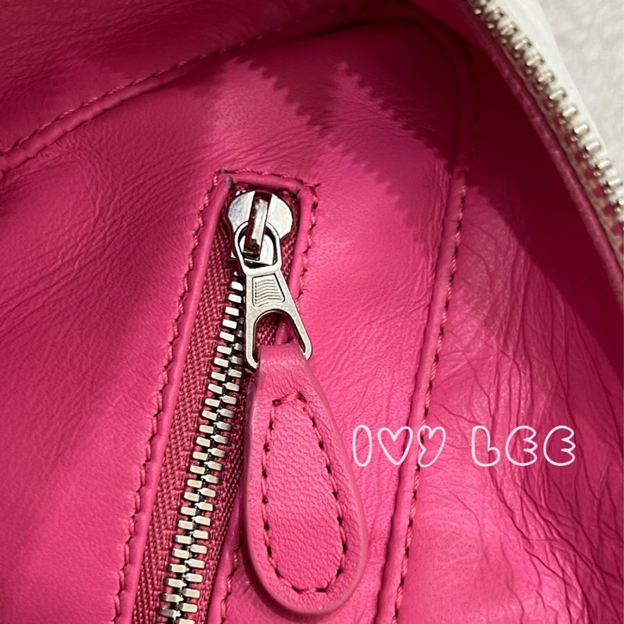 BALENCIAGA 巴黎世家 476975 字母LOGO三角小牛皮手提包 肩背包 手提包 二手精品-12