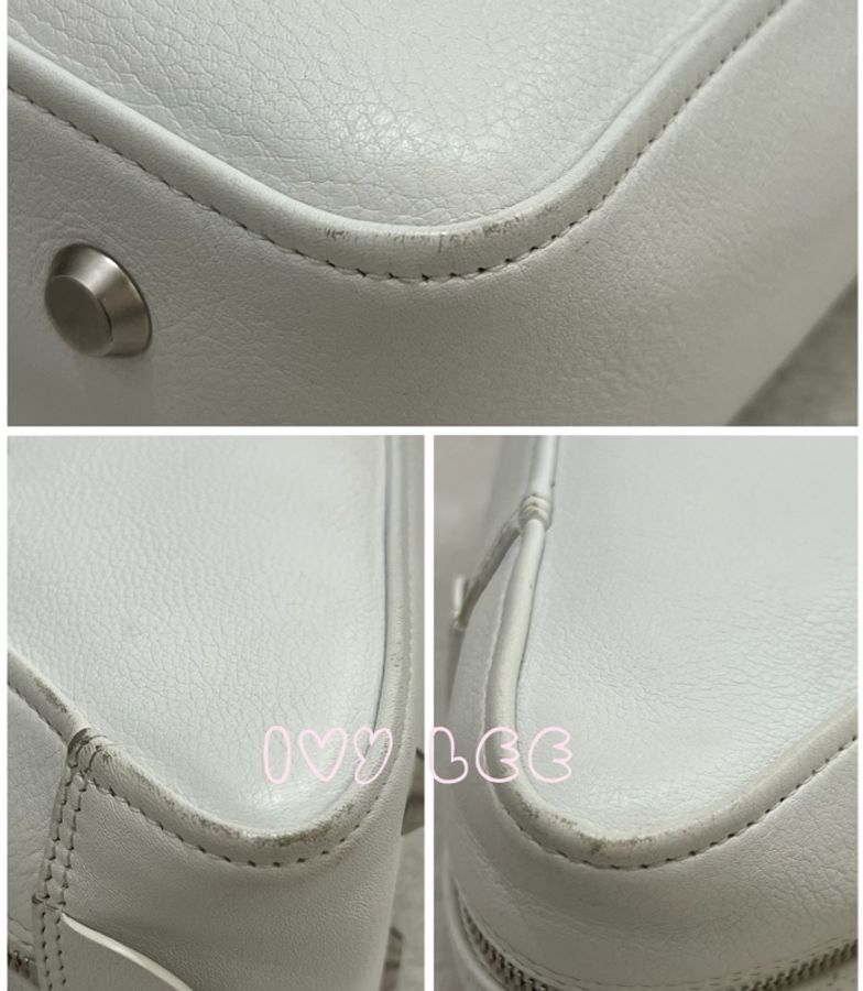 BALENCIAGA 巴黎世家 476975 字母LOGO三角小牛皮手提包 肩背包 手提包 二手精品-13