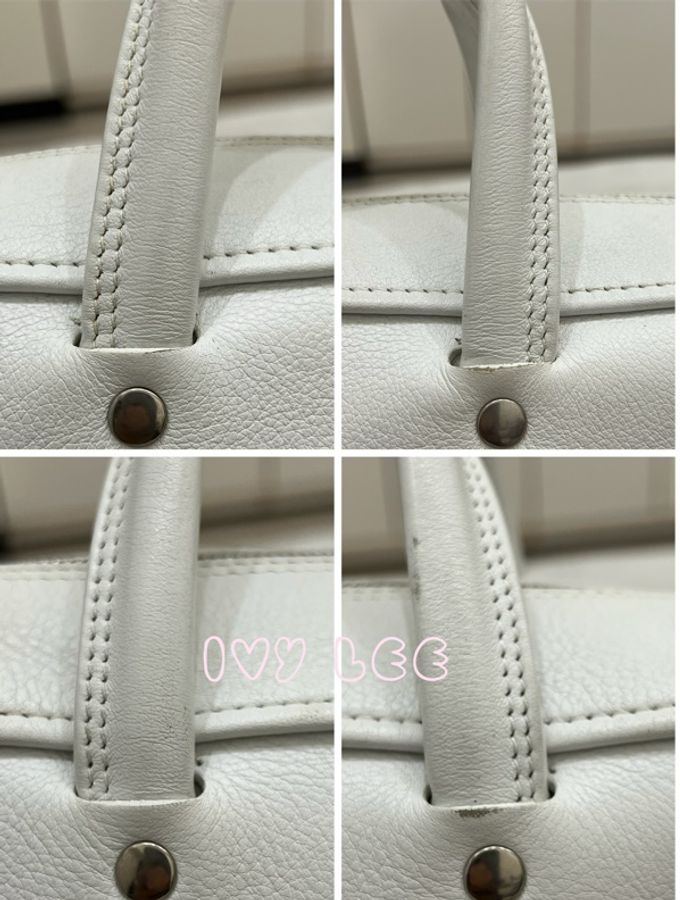 BALENCIAGA 巴黎世家 476975 字母LOGO三角小牛皮手提包 肩背包 手提包 二手精品-15