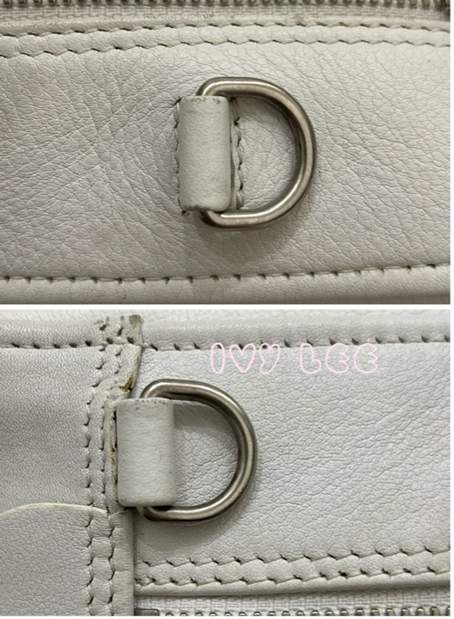 BALENCIAGA 巴黎世家 476975 字母LOGO三角小牛皮手提包 肩背包 手提包 二手精品-20