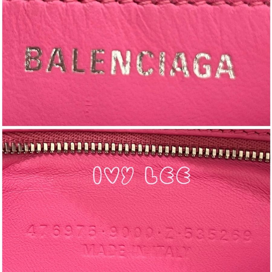 BALENCIAGA 巴黎世家 476975 字母LOGO三角小牛皮手提包 肩背包 手提包 二手精品-21