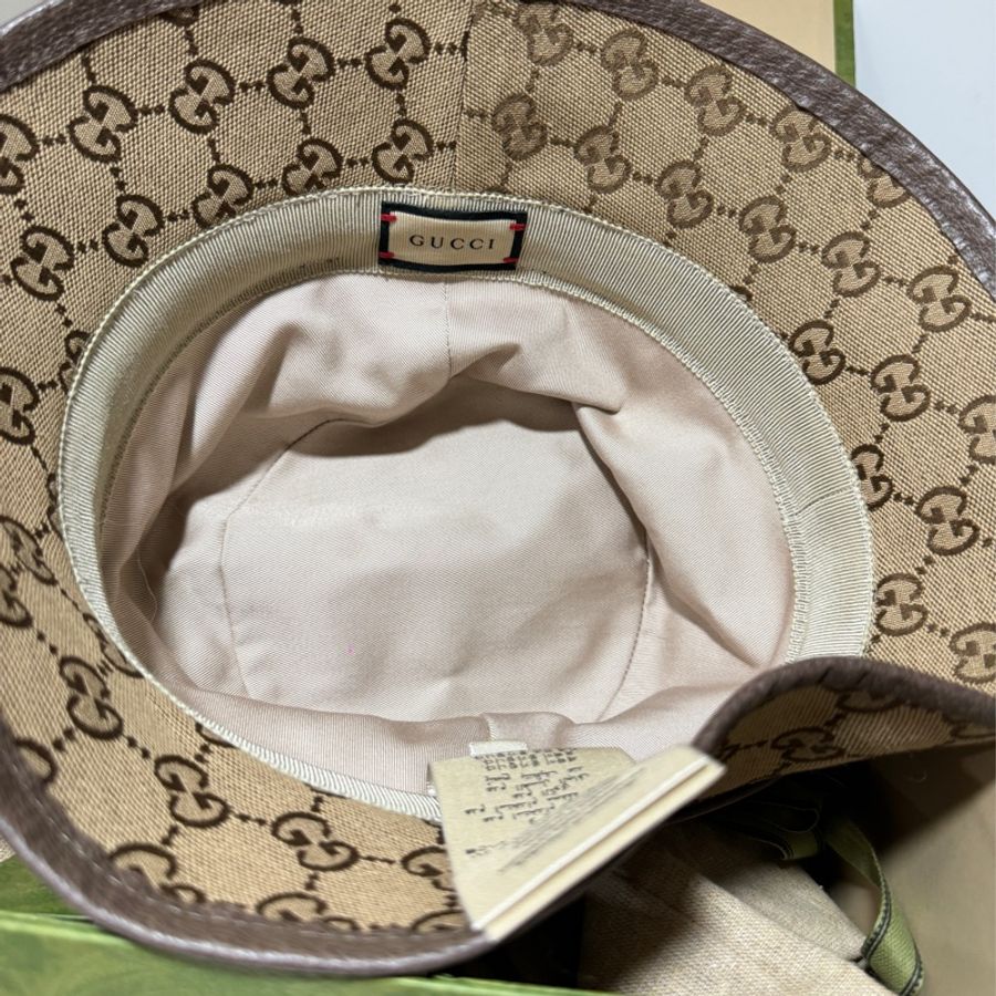 Gucci 漁夫帽 經典logo s碼-9