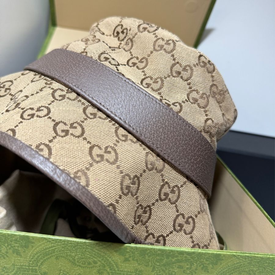 Gucci 漁夫帽 經典logo s碼-11