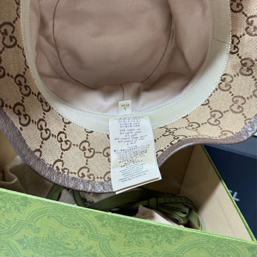 Gucci 漁夫帽 經典logo s碼-12