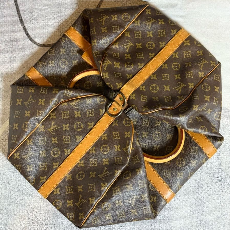 Lv keepall 50 旅行袋 背帶款-2