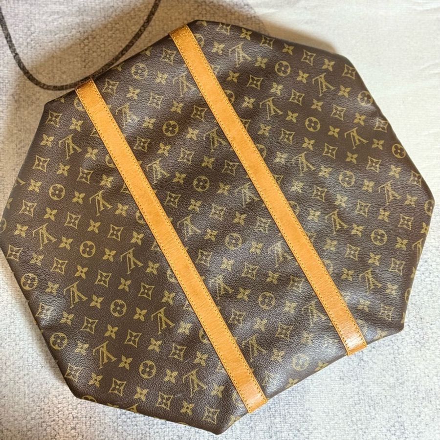 Lv keepall 50 旅行袋 背帶款-3