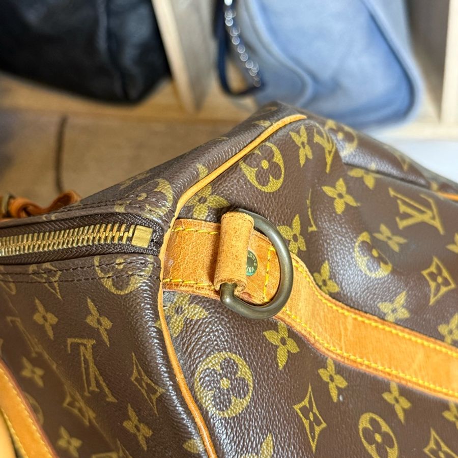 Lv keepall 50 旅行袋 背帶款-13