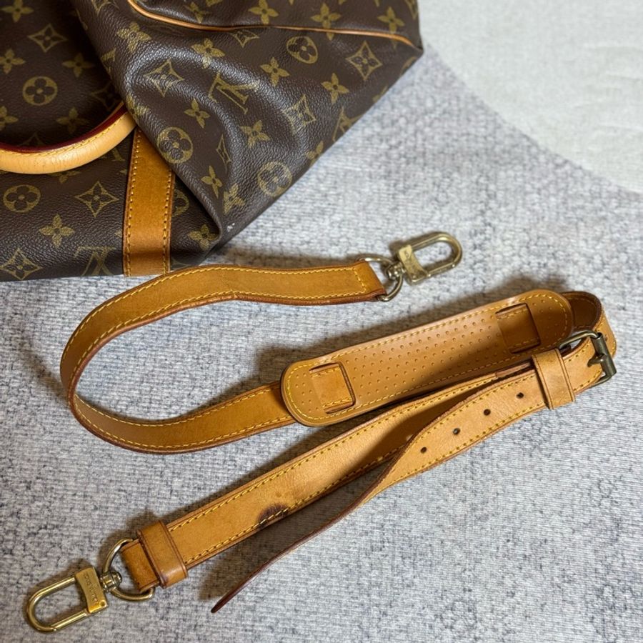 Lv keepall 50 旅行袋 背帶款-23