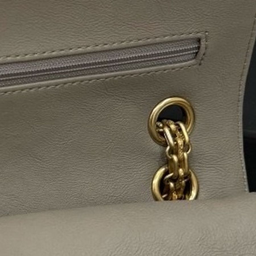 chanel 香奈兒 2.55 reissue 25 金釦 斑鳩灰 鏈條包 鍊帶包 肩背包 斜背包-39
