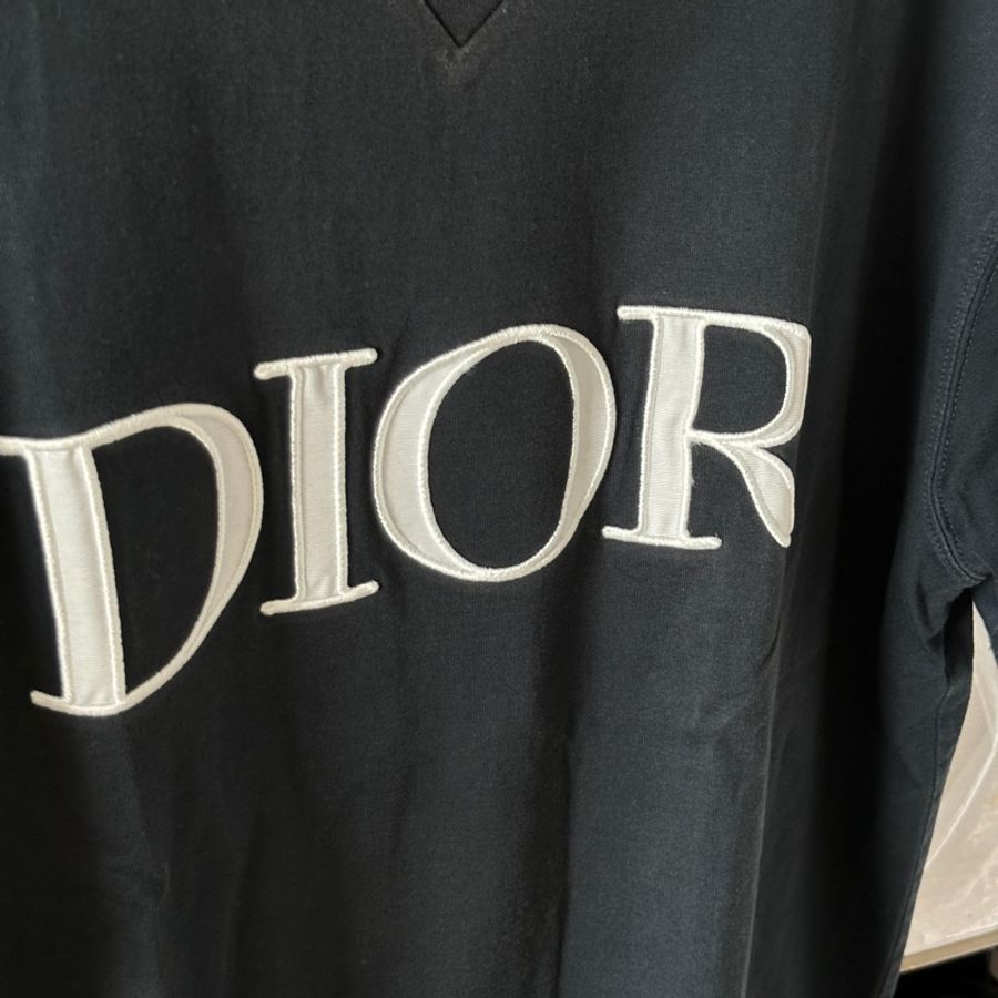 Dior 迪奧 經典 字體 短袖 M號-4