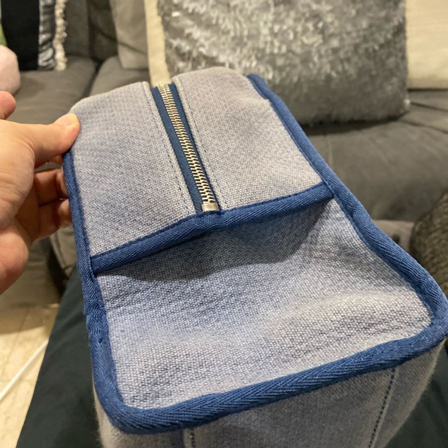 Chanel 丹寧保齡球包-3