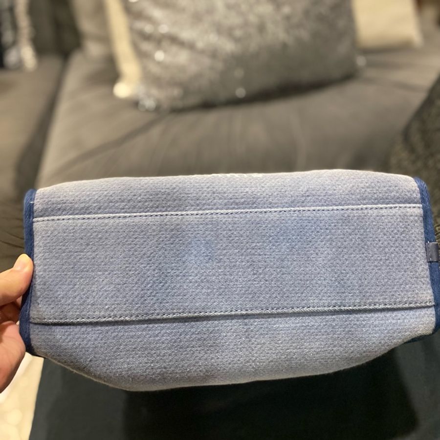 Chanel 丹寧保齡球包-4