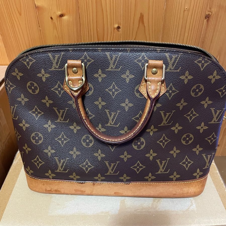 二手 真品 Louis Vuitton 路易威登 手提艾瑪包-0