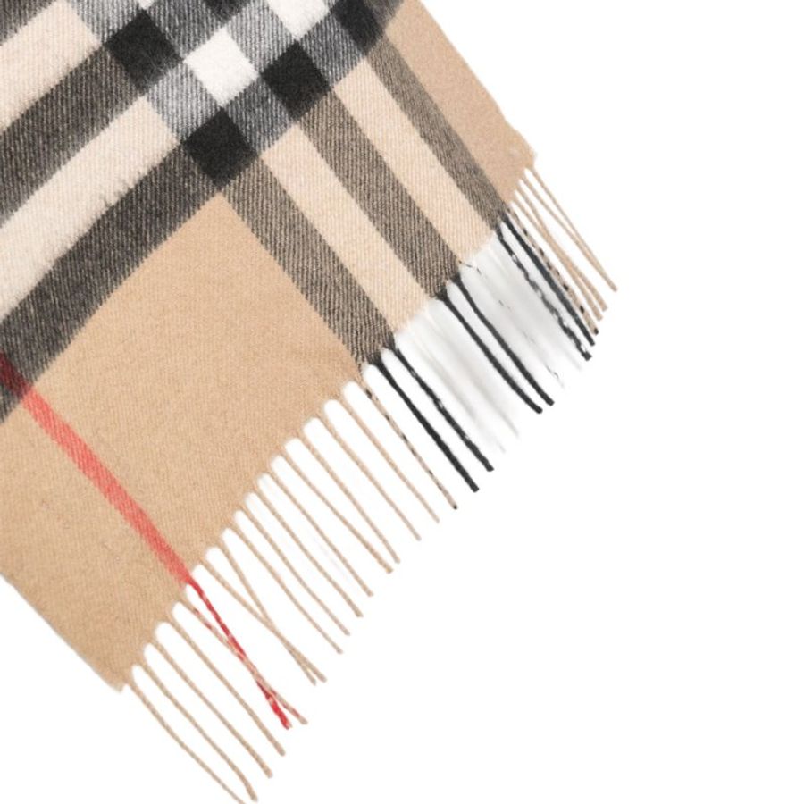 Burberry The Classic Check Cashmere Scarf for Unisex in Archive Beige (8076576-Archive_Beige)-2