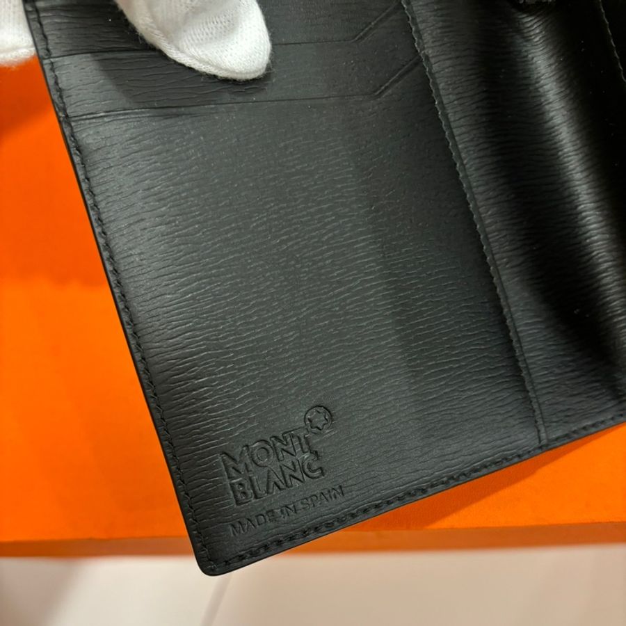 montblanc 萬寶龍 彩繪 老爺車 護照夾 卡夾 卡包 信用卡夾 中夾-3