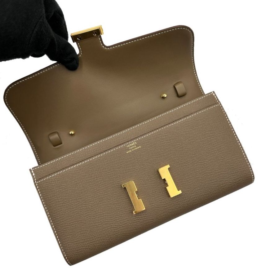 HERMES Constance to go - 灰金-2