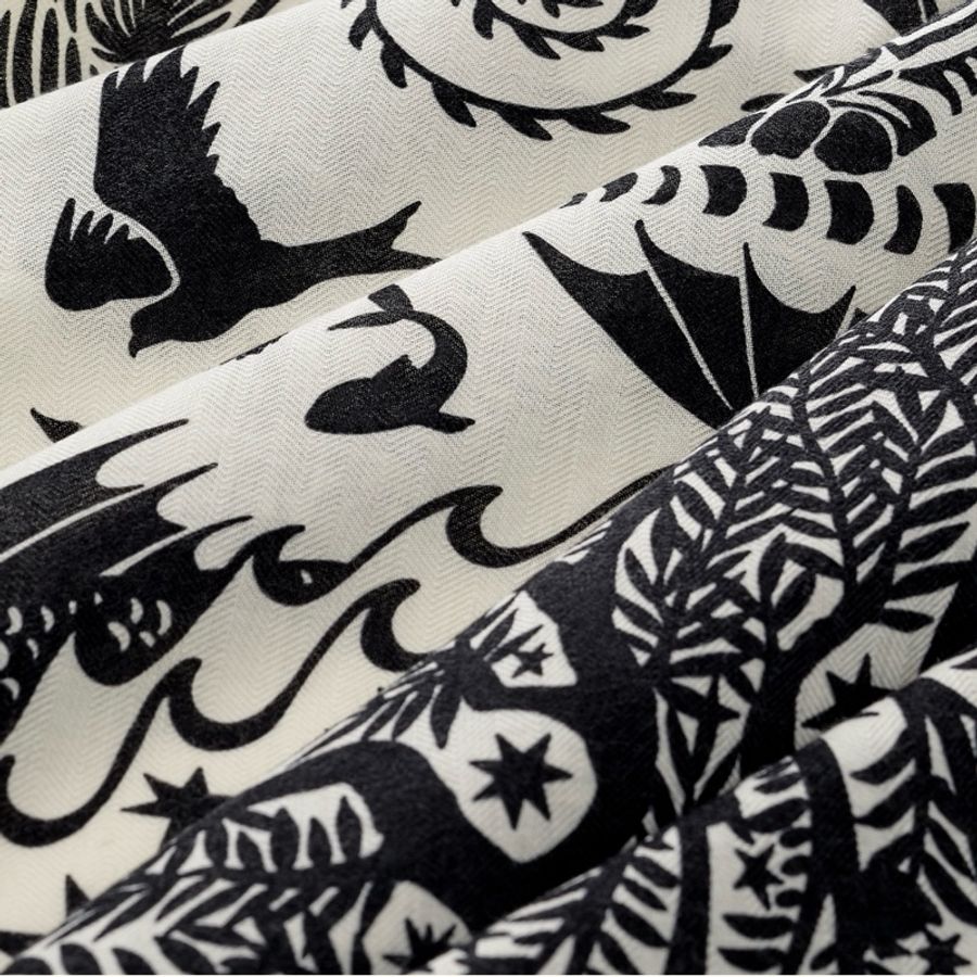 全新 現貨 🧡 Hermes 女裝 scarf shawl 140 絲巾 圍巾 絲羊絨🧣Sous le Charme d'Orphee 俄耳甫斯的魔力-6