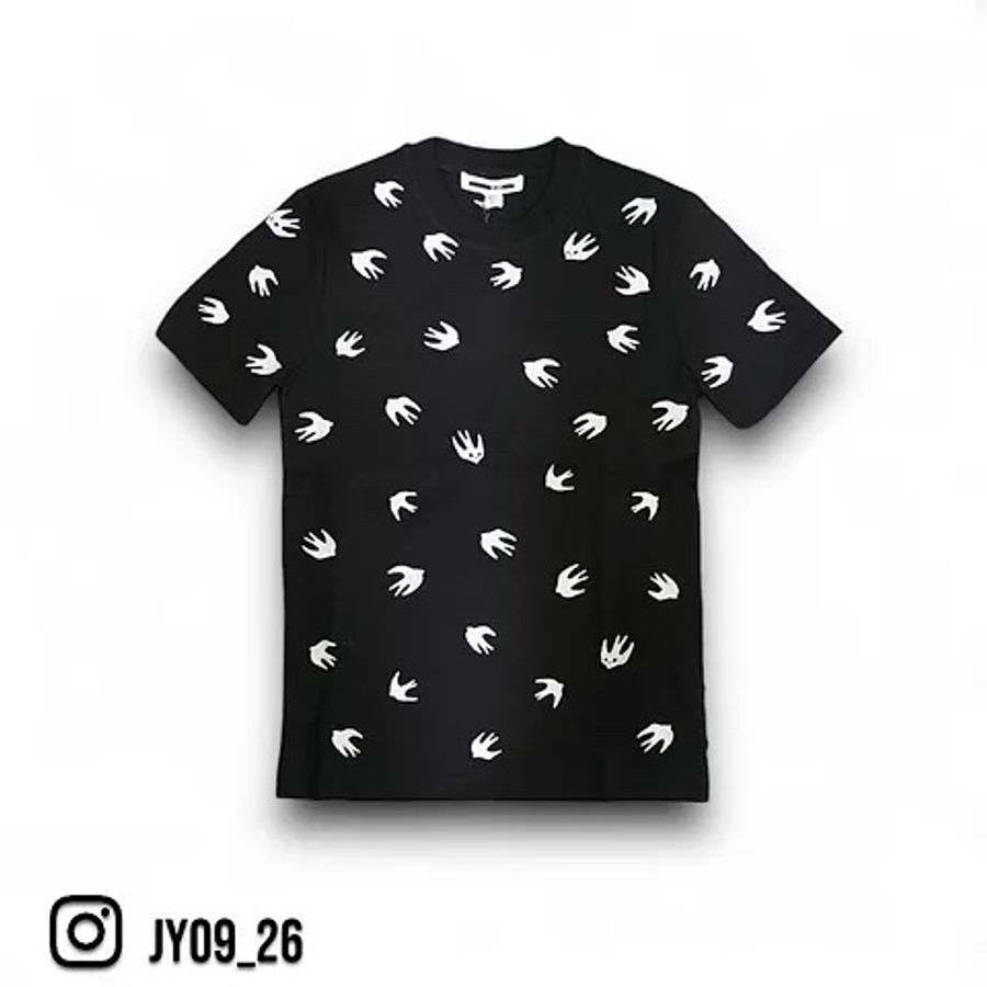 ‼️雙11限時優惠‼️ 【MCQ】滿版刺繡小燕子印花T恤-1