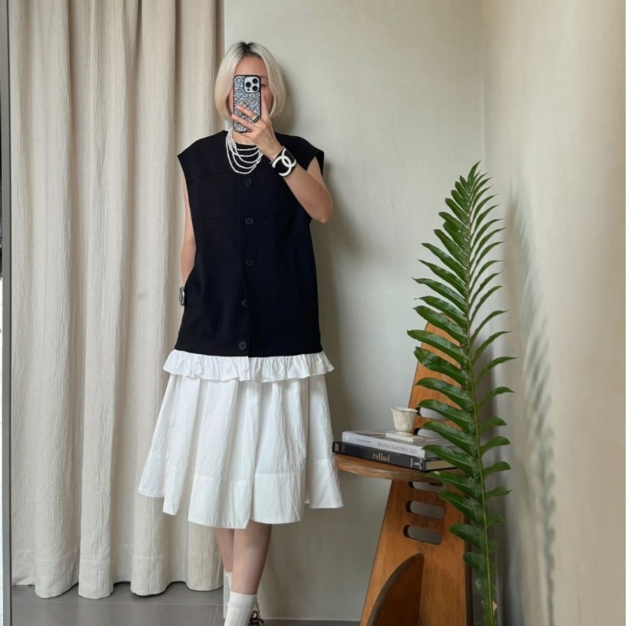 Chanel 香奈兒 黑白 熊貓 開口手鐲 手環 手飾-12