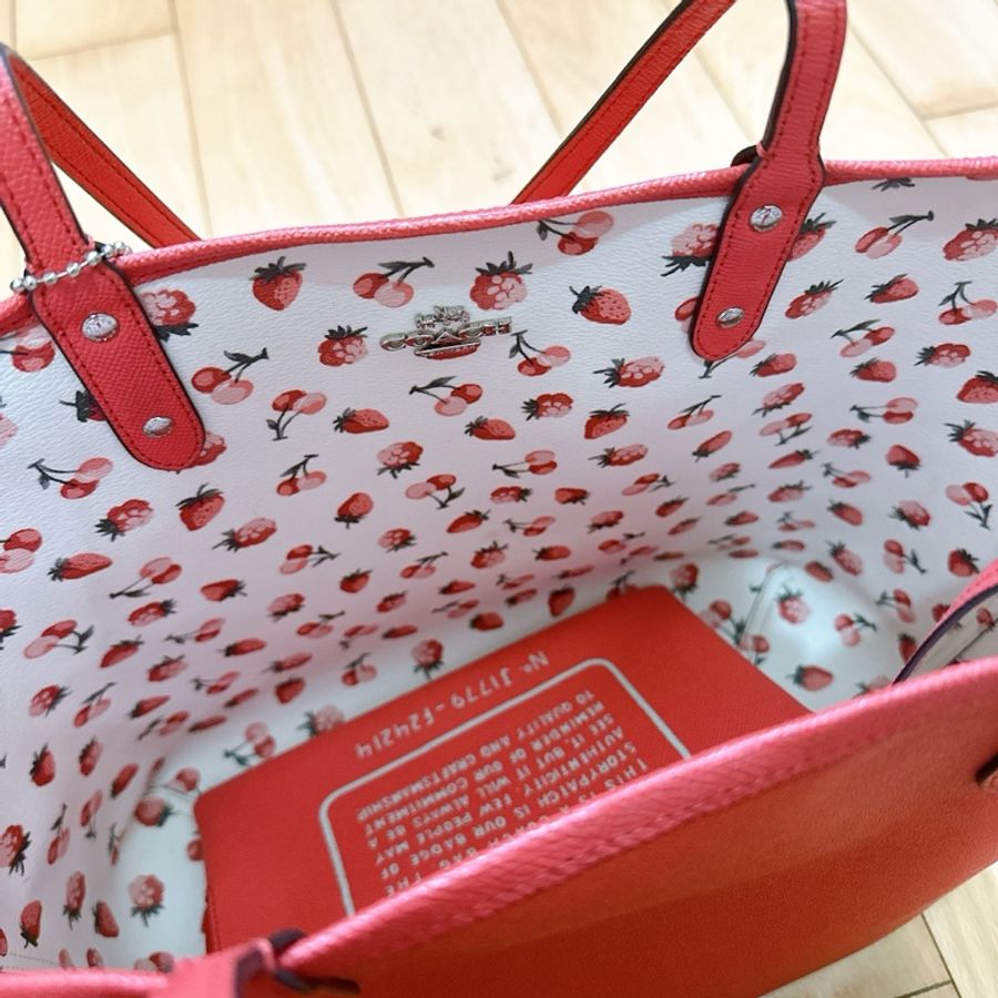 coach雙層托特包 🔥兩面皆可用🇯🇵在日本購入 內附品牌小包-2