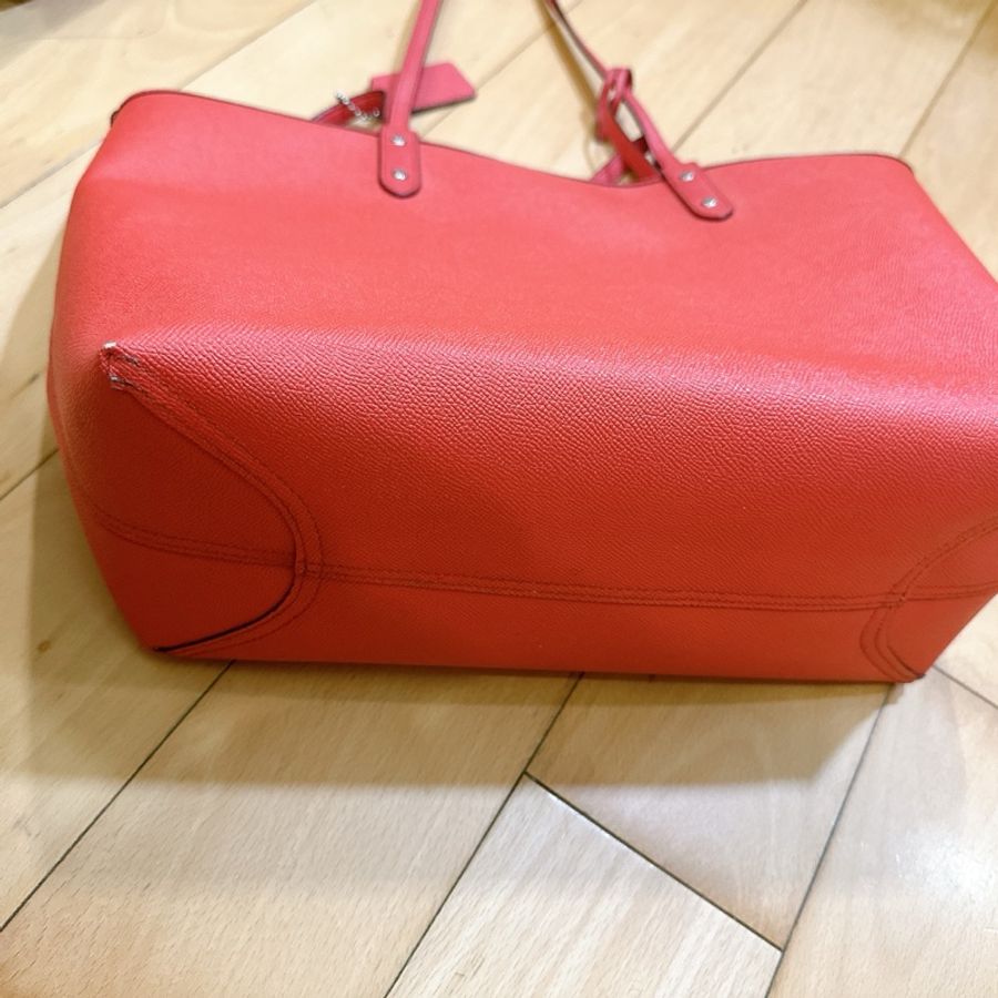 coach雙層托特包 🔥兩面皆可用🇯🇵在日本購入 內附品牌小包-12
