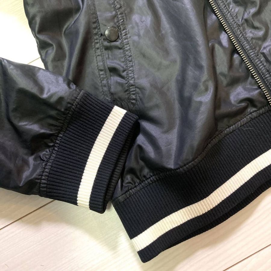 戰馬刺繡Burberry 兩用夾克(藍/M)-3