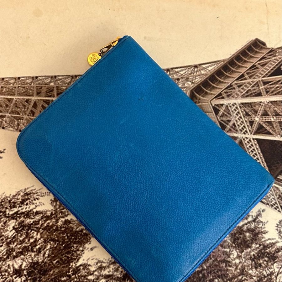 Chanel 21.5cm 古董包 手提包 荔枝皮包 錢包 ic-3
