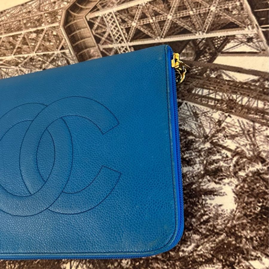 Chanel 21.5cm 古董包 手提包 荔枝皮包 錢包 ic-6
