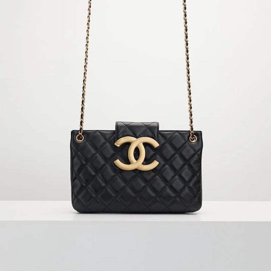 Chanel 24C 大logo法棍鍊條包-0