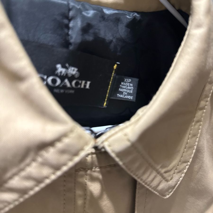 Coach卡其色風衣-9